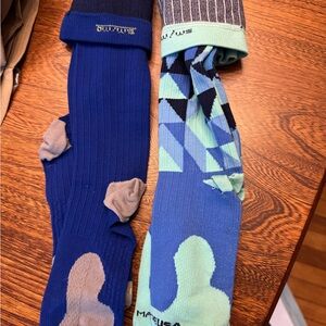 Smartwool Women's Blue and Teal Athletic Socks